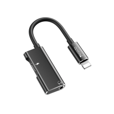 محول صوت يسيدو للشحن والموسيقى في جهاز واحد - أسود