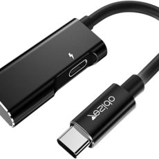 محول صوت يو إس بي سي من يسيدو مع الشحن السريع - أسود