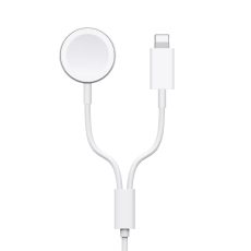 كيبل شحن 2 في 1 لشحن الساعه و الايفون و الايباد من ويو