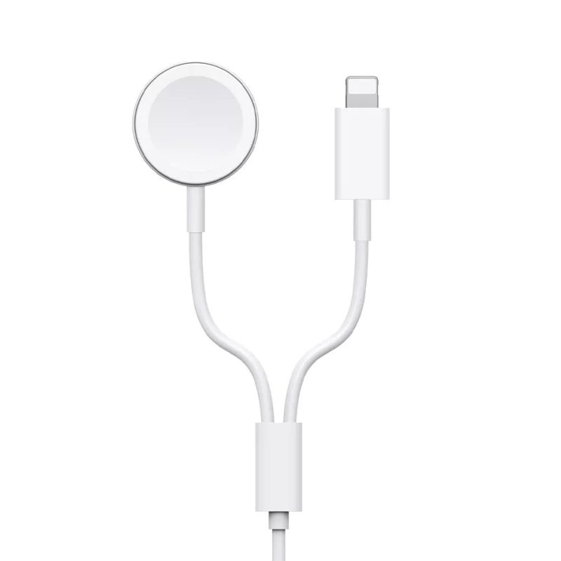 كيبل شحن 2 في 1 لشحن الساعه و الايفون و الايباد من ويو | Signals Electronics كيبل شحن 2 في 1 لشحن الساعه و الايفون و الايباد من ويو