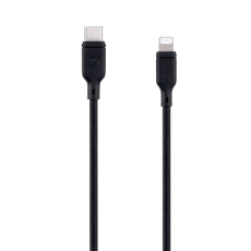 كابل موماكس يو إس بي سي إلى لايتينج 2 متر للشحن السريع - أسود وأبيض