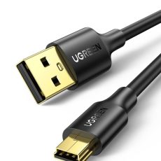 كابل يو اس بي 2.0 ايه ذكر إلى ميني 5 سنون ذكر يوجرين - أسود