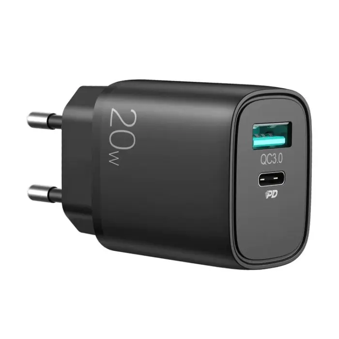 شاحن جوي روم سريع بمنفذين بقوة 20 وات أنيق وقوي - أسود &Amp; أبيض | Signals Electronics شاحن جوي روم سريع بمنفذين بقوة 20 وات أنيق وقوي - أسود & أبيض