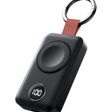 باور بانك لاسلكي من جوي روم 2000 مللي أمبير لشحن ساعة ابل - أسود & وردي