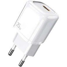 شاحن مكدودو الصغير السريع 25 وات شحن قوي ومضغوط -أبيض