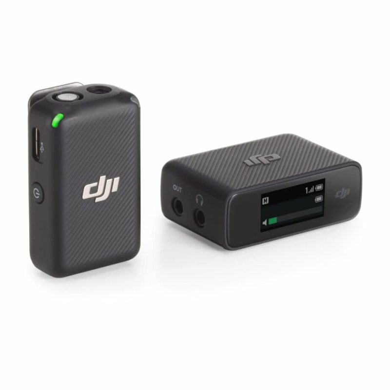 ميكروفون دي جي اي لاسلكي بتقنية لافيلار مع مدى 250 متر (1 TX + 1 RX)