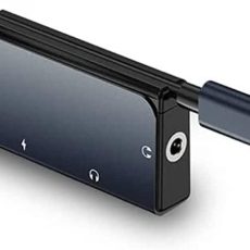 محول صوت ويوو برو من تايب سي إلى تايب سي و3.5 مم - رمادي LT02