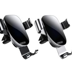 حامل هاتف جوي روم للسيارة آمن مع دوران 360 درجة - أسود