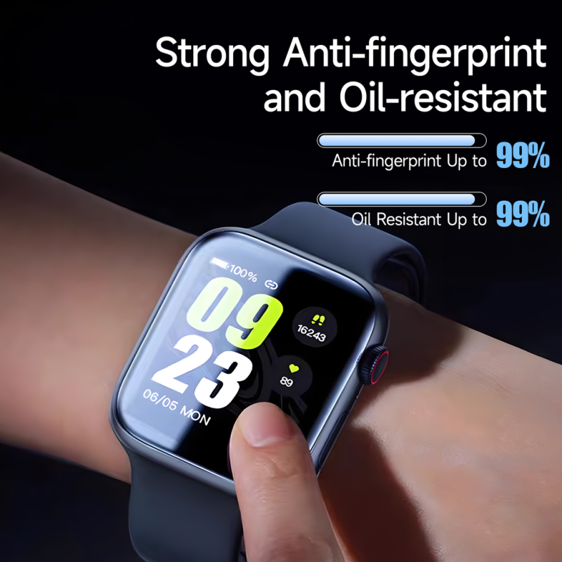 واقي ساعة دبليو اي دبليو يو سهل التركيب مقاس 42 ملم إعداد بسيط - شفاف