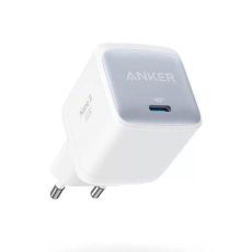 شاحن أنكر سريع وصغير الحجم بقوة 45 وات - أبيض