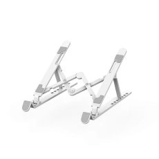 حامل كمبيوتر محمول قابل للطي من ويوو اس500 مصنوع من البلاستيك المقوى - أبيض