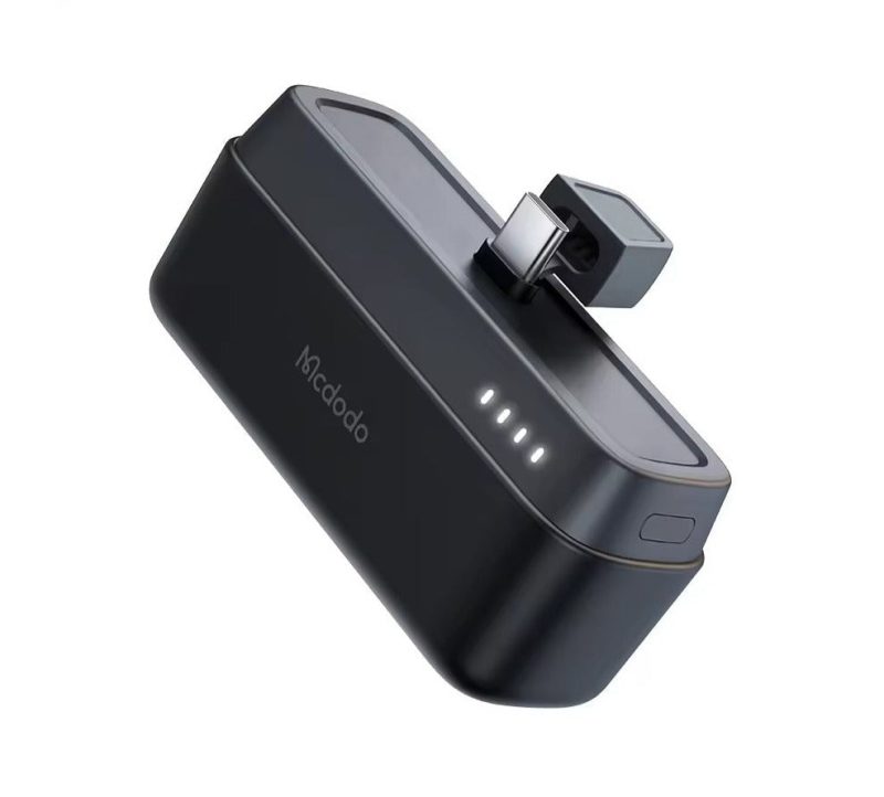 شاحن محمول صغير مكدودو 5000 مللي أمبير مع قاعدة يو إس بي سي - أسود | Signals Electronics شاحن محمول صغير مكدودو 5000 مللي أمبير مع قاعدة يو إس بي سي - أسود