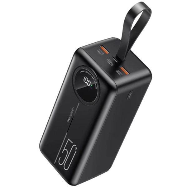 باور بانك يسيدو سريع الشحن بسعة 50000 مللي أمبير في الساعة - أسود | Signals Electronics باور بانك يسيدو سريع الشحن بسعة 50000 مللي أمبير في الساعة - أسود