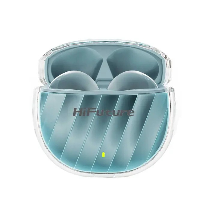 سماعات فلاي بودز من هاي فيوتشر بلوتوث 5.3 وسماعات رياضية مع 4 ميكروفونات مدمجة للمكالمات | Signals Electronics سماعات فلاي بودز من هاي فيوتشر بلوتوث 5.3 وسماعات رياضية مع 4 ميكروفونات مدمجة للمكالمات