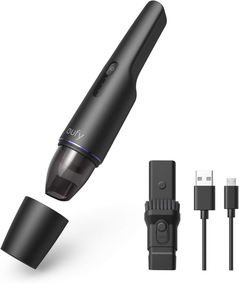 مكنسة كهربائية محمولة لاسلكية من أنكر بقوة شفط 5500 باسكال - أسود