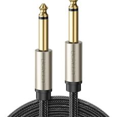 كابل Aux ستيريو من UGREEN مقاس 6.5 مم من ذكر إلى ذكر بطول 2 متر (رمادي)