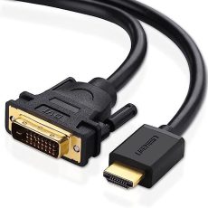 كابل DP ذكر إلى DVI ذكر من UGREEN بطول 1.5 متر - أسود