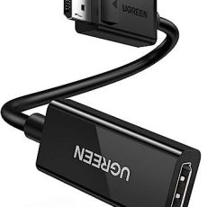 يوجرين DP ذكر إلى HDMI أنثى 4K * 2K 60 هرتز 25 سم