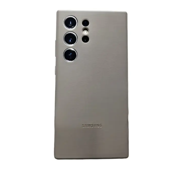 Galaxy S24 Ultra Vegan Leather Case - Brown | Signals Electronics Galaxy S24 Ultra Vegan Leather Case - Brown