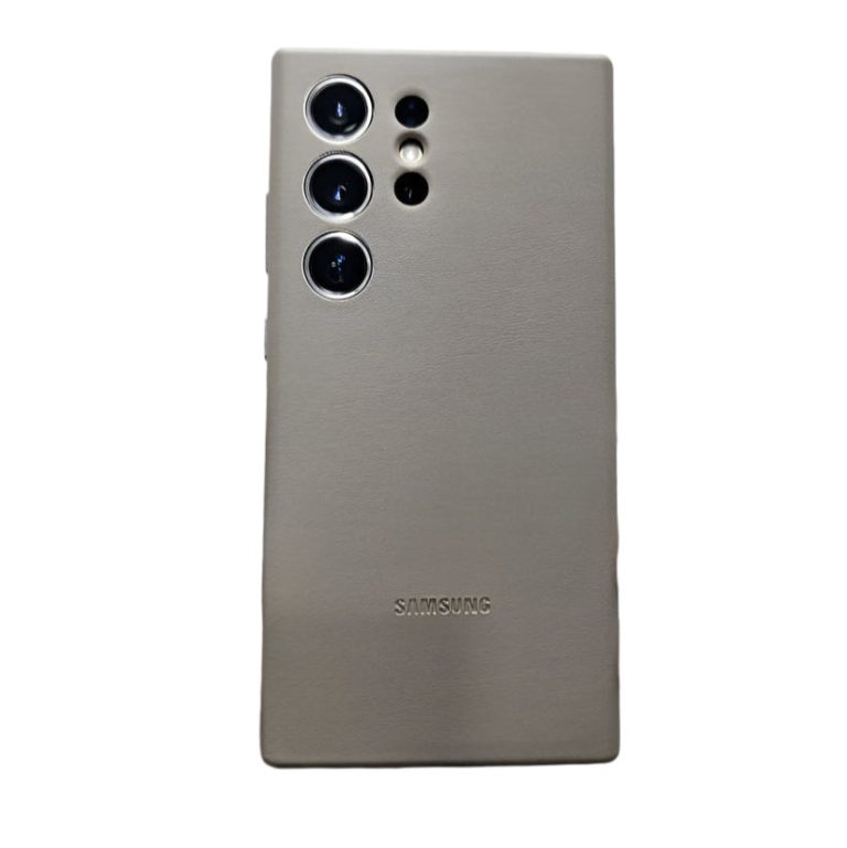 Galaxy S24 Ultra Vegan Leather Case - Brown | Signals Electronics Galaxy S24 Ultra Vegan Leather Case - Brown