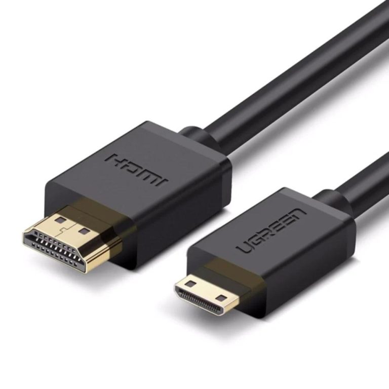 يوجرين – كابل Hdmi صغير إلى Hdmi بطول 1.5 متر – أسود | Signals Electronics يوجرين – كابل HDMI صغير إلى HDMI بطول 1.5 متر – أسود