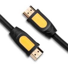 كبل HDMI دائري من UGREEN طول 5 أمتار (أصفر/أسود) 10167