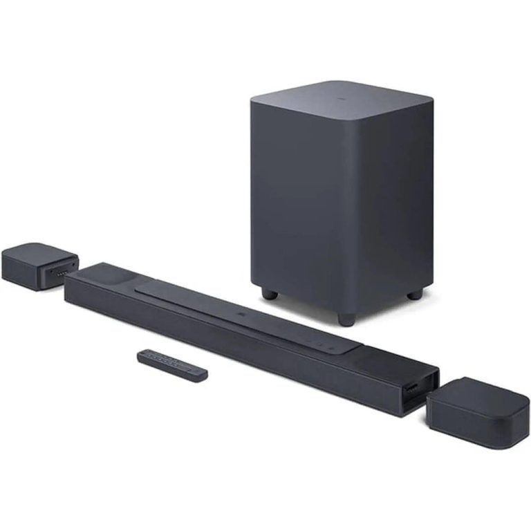 مكبر صوت Jbl 5.1 قناة مع مكبر صوت محيطي قابل للفصل وتقنية Dolby | Signals Electronics مكبر صوت JBL 5.1 قناة مع مكبر صوت محيطي قابل للفصل وتقنية Dolby
