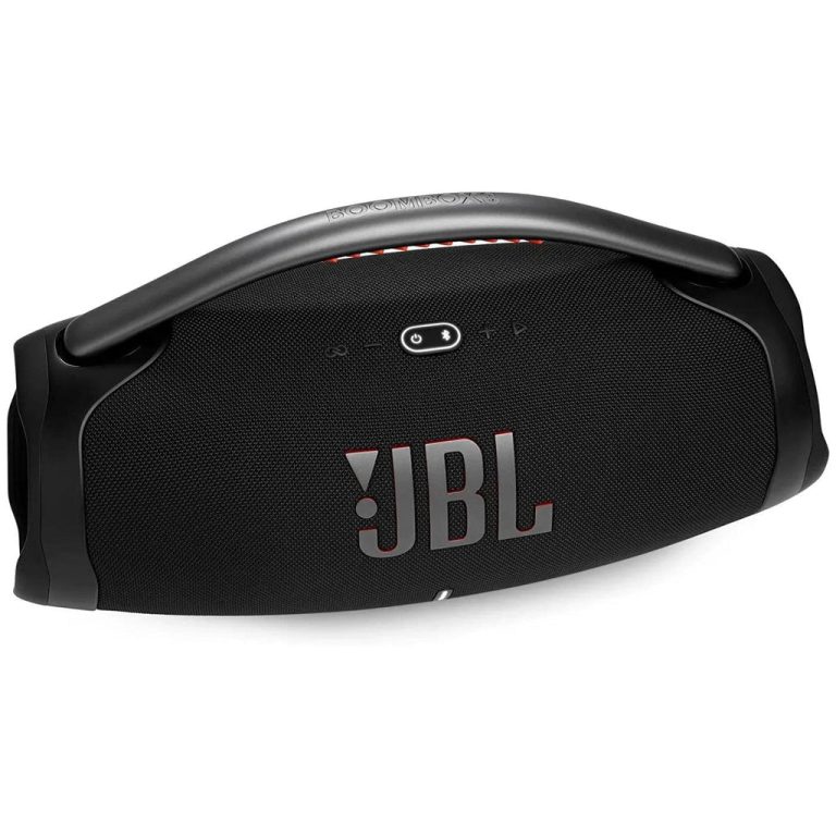 مكبر صوت محمول بتقنية البلوتوث من Jbl Boombox 3 - أسود | Signals Electronics مكبر صوت محمول بتقنية البلوتوث من JBL Boombox 3 - أسود