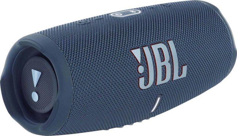 مكبر صوت Jbl Charge 5 بلوتوث للاستخدام الخارجي، مقاوم للماء، Usb، أزرق | Signals Electronics مكبر صوت JBL CHARGE 5 بلوتوث للاستخدام الخارجي، مقاوم للماء، USB، أزرق