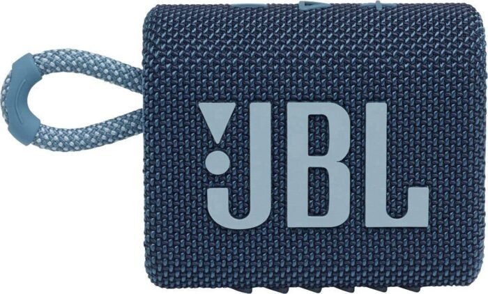 مكبر صوت Jbl Go 3 اللاسلكي المحمول المقاوم للماء - أزرق | Signals Electronics مكبر صوت JBL GO 3 اللاسلكي المحمول المقاوم للماء - أزرق