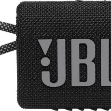 مكبر صوت JBL GO 3 اللاسلكي المحمول المقاوم للماء - أسود