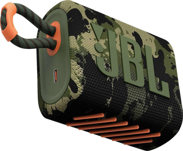 مكبر صوت Jbl Go 3 اللاسلكي المحمول المقاوم للماء - Squad | Signals Electronics مكبر صوت JBL GO 3 اللاسلكي المحمول المقاوم للماء - Squad