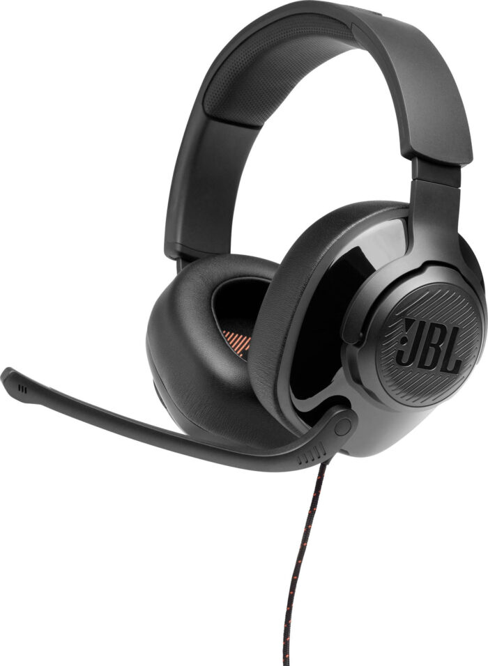 سماعة الألعاب السلكية JBL Quantum 200 فوق الأذن - أسود