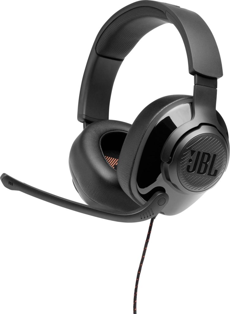 سماعة الألعاب السلكية JBL Quantum 200 فوق الأذن - أسود