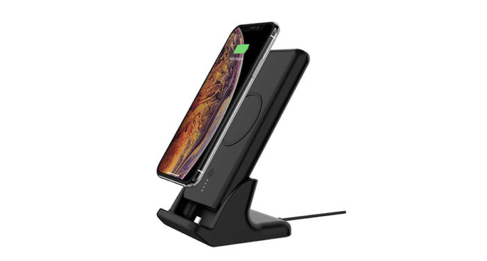 Powerology 2 in1 Fast Wireless Power Bank 10000mAh - Black