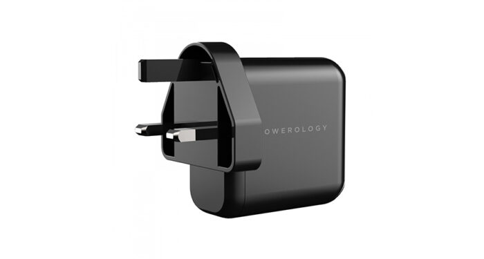 Powerology 3-Port 65W Gan Charger With Pd Uk - Black | Signals Electronics Powerology 3-Port 65W GaN Charger with PD UK - Black