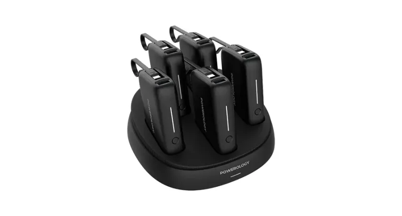 Powerology × 5 10000Mah Power Bank Station | Signals Electronics Powerology × 5 10000mAh Power Bank Station