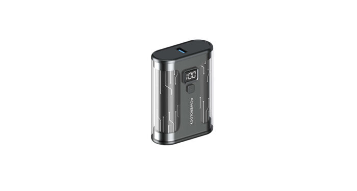 Powerology Crystalline Series Power bank 10000mAh PD 35W - Transparent/Grey