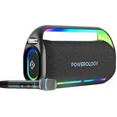 Powerology Deep Bass Party Speaker - Black