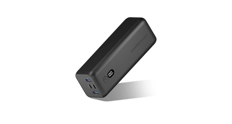 Powerology Onyx 30000Mah Dual Usb-C Power Bank | Signals Electronics Powerology Onyx 30000mAh Dual USB-C Power Bank