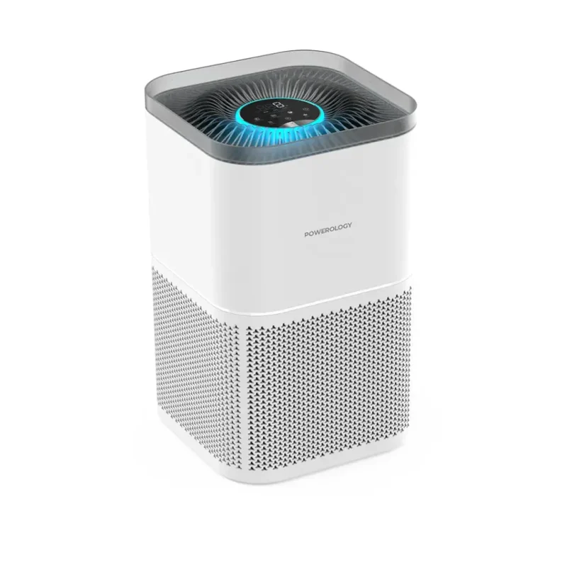 Powerology Smart Air Purifier Eliminate Odor &Amp; Smoke - White | Signals Electronics Powerology Smart Air Purifier Eliminate Odor & Smoke - White