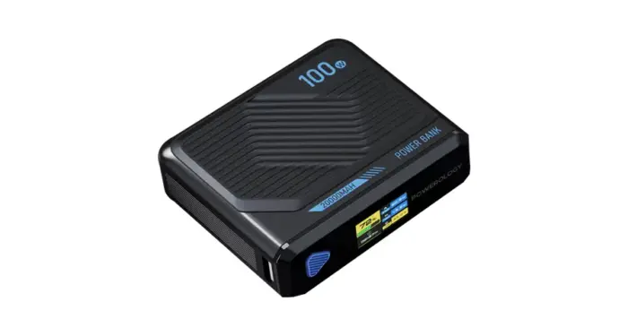 Powerology Ultra Mini 20000mAh Power Bank - Black