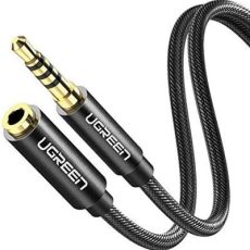 كابل تمديد UGREEN 3.5 مم ذكر إلى 3.5 مم أنثى بطول 5 متر (أسود)