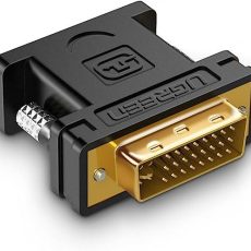 محول UGREEN DVI (24+5) ذكر إلى VGA أنثى (أسود)