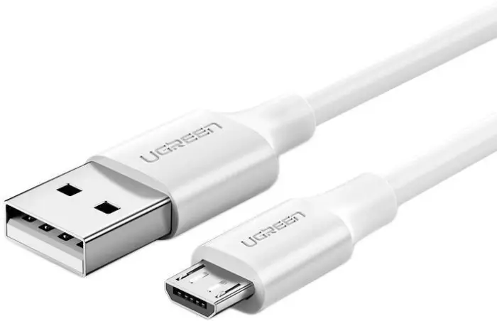 كابل يوجرين Usb 2.0 إلى Micro Usb بطول 1م - طلاء نيكل متين | Signals Electronics كابل يوجرين USB 2.0 إلى Micro USB بطول 1م - طلاء نيكل متين