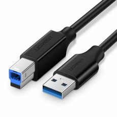 يوجرين كابل طباعة USB 3.0 AM إلى BM بطول 1م (أسود)