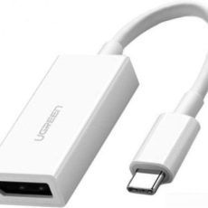 يوجرين محول USB-C إلى DisplayPort - أبيض بجودة عالية