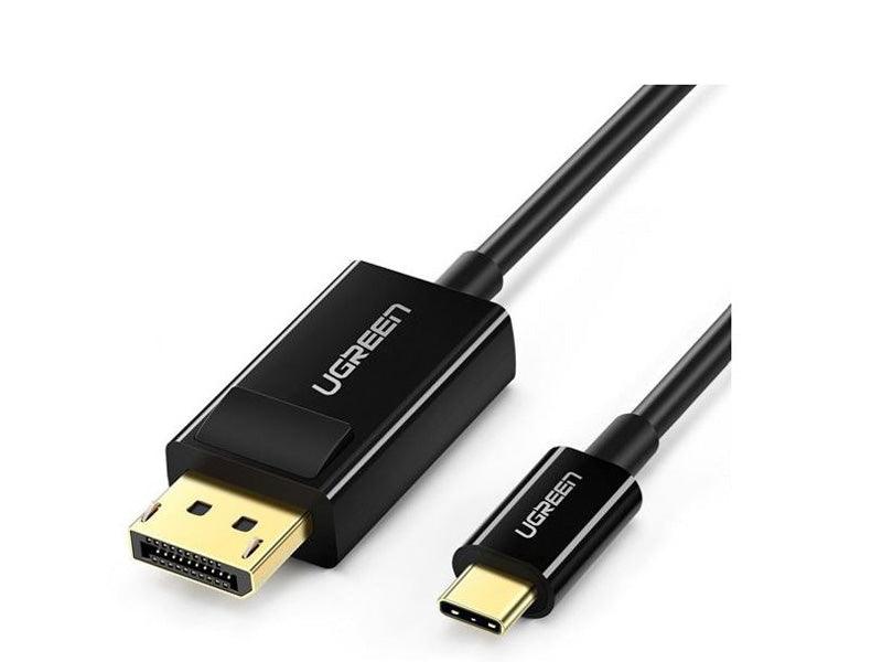 كابل يوجرين Usb Type-C إلى Dp بطول 1.5 متر (أسود) - 50994 | Signals Electronics كابل يوجرين USB Type-C إلى DP بطول 1.5 متر (أسود) - 50994
