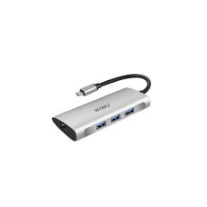 Wiwu A631str 6 في 1 USB-C Hub لماك بوك