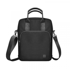 حقيبة Wiwu Alpha ذات الطبقة الرأسية للكمبيوتر المحمول مقاس 11 بوصة - أسود